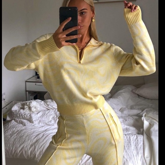 House of Sunny Tops - NWT House of Sunny “Bay” tracksuit top